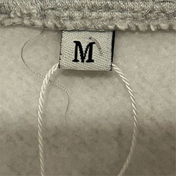 Unbranded Women's M Gray Half Zip Pullover Sweatshirt Kangaroo Pocket - Picture 8 of 13